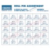 120 Piece Assorted Roll Pin Kit