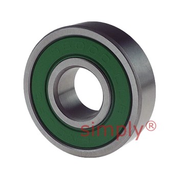 ENDURO S60002RS Stainless Steel Rubber Sealed Deep Groove Bearing 10x26x8mm