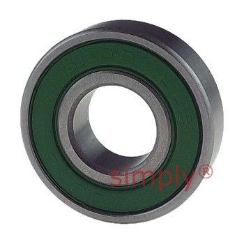 ENDURO S6001LLB Stainless Steel Deep Groove Bearing with Low Friction Seals 12x28x8mm