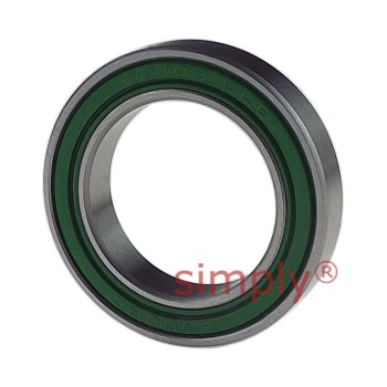 ENDURO S68032RS Stainless Steel Rubber Sealed Deep Groove Bearing 17x26x5mm