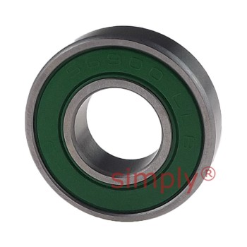 ENDURO S6900LLB Stainless Steel Deep Groove Bearing with Low Friction Seals 10x22x6mm