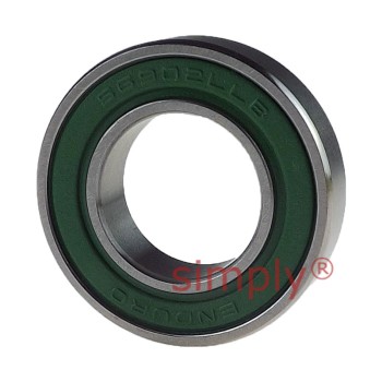 ENDURO S69022RS Stainless Steel Rubber Sealed Deep Groove Bearing 15x28x7mm