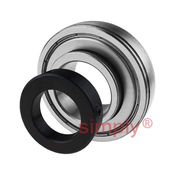 SA204 Metric Bearing Insert with Locking Collar 20mm Bore 47mm Outside Dia