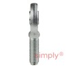 SKF SA10C Right Hand Steel / PTFE Sintered Bronze Lined Plain Male Rod End M10 Thread