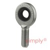 SKF SA17ES Right Hand Steel / Steel Plain Male Rod End M16 Thread