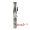 SKF SA17ES Right Hand Steel / Steel Plain Male Rod End M16 Thread