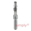 SKF SA6C Right Hand Steel / PTFE Sintered Bronze Lined Plain Male Rod End M6 Thread