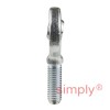 SKF SA8C Right Hand Steel / PTFE Sintered Bronze Lined Plain Male Rod End M8 Thread