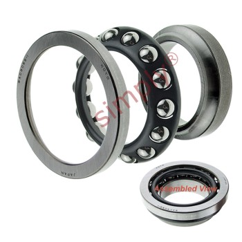 Koyo SAC3055-1 Narrow Section Head Set Type Ball Thrust Bearing 30x55x17mm