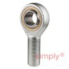 SKF SAKAC30M Right Hand Steel / Bronze Lined Plain Male Rod End M30x2 Thread