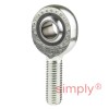 SKF SAKB12F Right Hand Steel / PTFE FRP Lined Plain Male Rod End M12 Thread