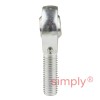 SKF SALKAC12M Left Hand Steel / Bronze Lined Plain Male Rod End M12 Thread