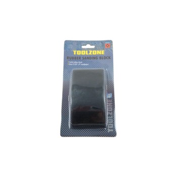 Toolzone Rubber Sanding Block