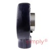 RHP SCH40 Metric Thread Cast Iron Hanger Bearing Unit and 40mm Bore Insert 107mm Outside Diameter