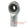 SKF SI10E Right Hand Steel / Steel Plain Female Rod End M10 Thread