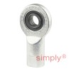SKF SI12E Right Hand Steel / Steel Plain Female Rod End M12 Thread