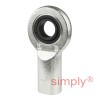 SKF SI17ES Right Hand Steel / Steel Plain Female Rod End M16 Thread