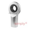 SKF SI30ES Right Hand Steel / Steel Plain Female Rod End M30x2 Thread
