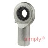 SKF SIL30ES Left Hand Steel / Steel Plain Female Rod End M30x2 Thread