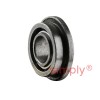 SMF63 Budget Stainless Steel Open Flanged Deep Groove Ball Bearing 3x6x2mm