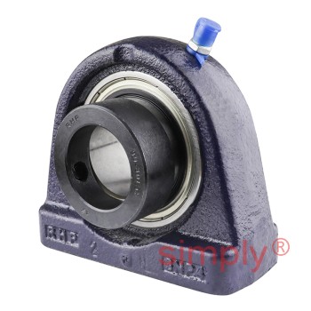 RHP SNP30DEC Threaded Base Small Footprint Pillow / Plummer Block and 30mm Bore Full Width Collar Insert