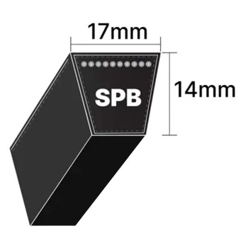 SPB2020 Premier Quality SPB-Section V-Belt