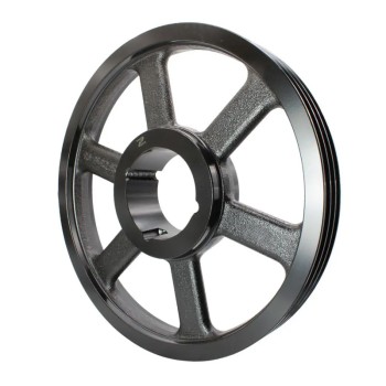 280X3SPZ 280mm Pitch Diameter SPZ Section Tapered Locking Bush Type Pulley with 3 Grooves (Bush not Incl.)