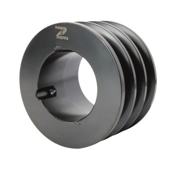 63X3SPZ 63mm Pitch Diameter SPZ Section Tapered Locking Bush Type Pulley with 3 Grooves (Bush not Incl.)