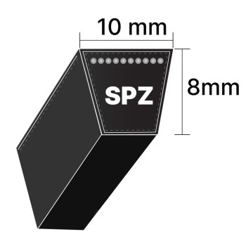 SPZ2430 Premier Quality SPZ-Section V-Belt