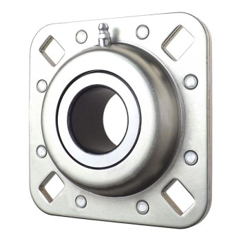 Major Branded ST491AB Seedbed Finisher Round Bore Relubricatable Flanged Disc with Bolt Holes 1.77x5x1.747 inch