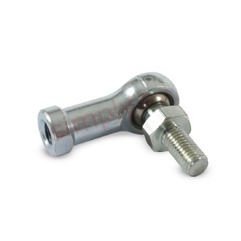 Branded FP-M05S Right Hand Metric Steel / Nylon Lined Maintenance Free Studded Female Rod End M5x0.8 Thread