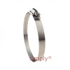 JCS TTK130 Stainless Steel Tamper Proof Hose Clip Adjustment Range 100-130mm Band Width 16mm