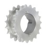 15 Tooth 12B Tapered Bore Double Simplex Sprocket 3/4 inch Pitch Chain