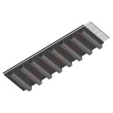 142XL037 Major Brand Synchronous Toothed Belt 0.38 inch Wide 14.2 inch Length 71 Teeth