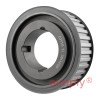 TL36-H-200F - 1/2 inch Pitch 36 Tooth Flanged Tapered Bore Steel Timing Pulley for 2 inch Wide Belts