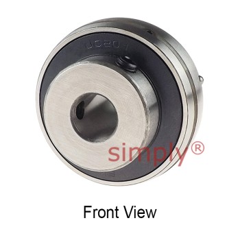 UC201 Metric Bearing Insert with 12mm Bore 47mm Outside Dia