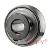SNR UC202G2 Metric Full Width Spherical Outer Bearing Insert 15mm Bore 47mm Outside Diameter with Grub Screws