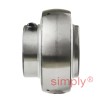 SNR UC204G2 Metric Full Width Spherical Outer Bearing Insert 20mm Bore 47mm Outside Diameter with Grub Screws