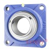 SNR UCF215 Metric Four Bolt Square Cast Iron Flange Housing with 75mm Bore Insert - Allow 2-3 Days