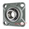 NTN UCF307D1 Metric Four Bolt Square Cast Iron Flange Housing with 35mm Bore Insert