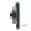 NTN UCF307D1 Metric Four Bolt Square Cast Iron Flange Housing with 35mm Bore Insert