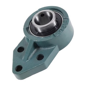 UCFB201 Metric 3 Bolt Cast Iron Bracket Flange Bearing 12mm Bore