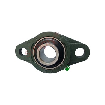 UCFL306 Heavy Duty Metric Two Bolt Cast Iron Oval Housing with 30mm Bore