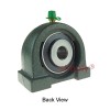 UCPA201-8 Threaded Base Small Footprint Metric Pillow / Plummer Block Housing Supplied with 1/2 inch Bore Insert