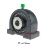 UCPA201 Threaded Base Small Footprint Metric Pillow / Plummer Block Housing Supplied with 12mm Bore Insert