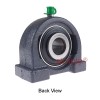 UCPA202-10 Threaded Base Small Footprint Metric Pillow / Plummer Block Housing Supplied with 5/8 inch Bore Insert