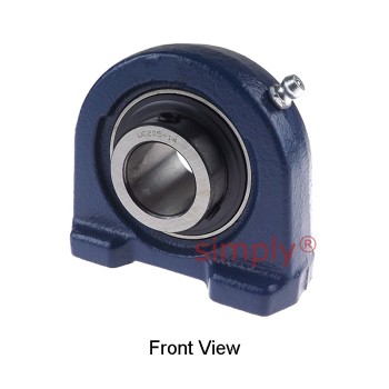 UCPA205-14 Threaded Base Small Footprint Metric Pillow / Plummer Block Housing Supplied with 7/8 inch Bore Insert