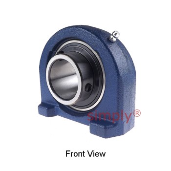 UCPA208 Threaded Base Small Footprint Metric Pillow / Plummer Block Housing Supplied with 40mm Bore Insert