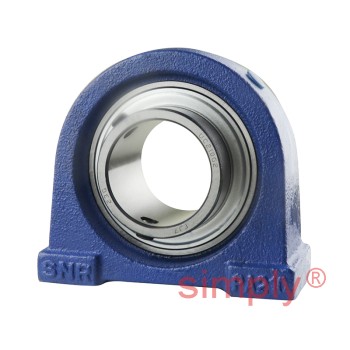 SNR UCPA210 Threaded Base Small Footprint Metric Pillow / Plummer Block Housing Supplied with 50mm Bore Insert