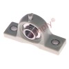 SUCPPL202 Metric Thermo Plastic Two Bolt Pillow / Plummer Block Housing with 15mm Bore Stainless Insert